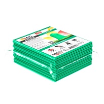 Мешки для мусора 160 л, зеленые, в пачке 10 шт., ПВД, 40 мкм, 900х1100 мм, i-Bag в Чите