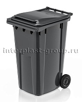 Контейнер для мусора 240 л серый облегченный 240 серый в Чите