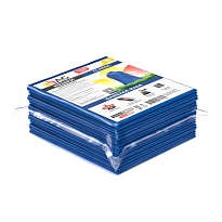 Мешки для мусора 160 л, синие, в пачке 10 шт., ПВД, 40 мкм, 900х1100 мм, i-Bag в Чите