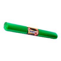Мешки для мусора 180 л, зеленые, в рулоне 10 шт., ПВД, 50 мкм, 1100х900 мм, МЕШКОFF, 4458 в Чите