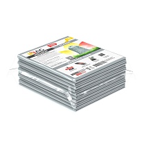 Мешки для мусора 160 л, светло-серые, в пачке 10 шт., ПВД, 40 мкм, 900х1100 мм, i-Bag в Чите